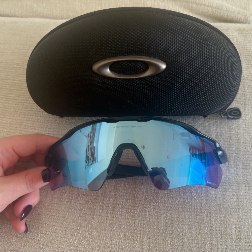 Oakley Prizm Black and Blue Sunglasses